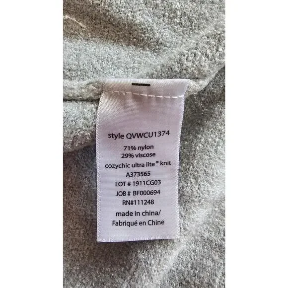 Barefoot Dreams Cozy Chic Ultra Lite Wrap Dress, Tie Belt, Soft and Cozy, Sz XS - Picture 6 of 6